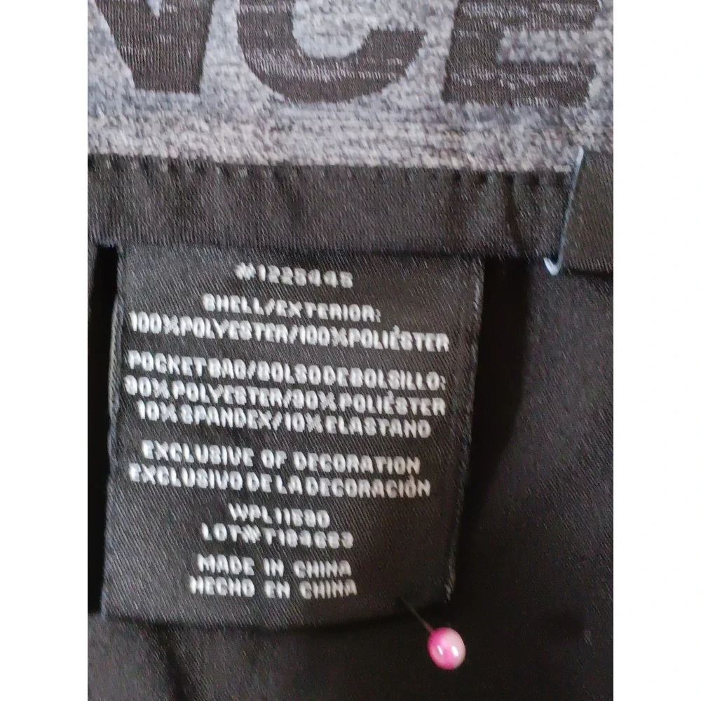32 Degrees Mens Pants 40x30 Black Performance Travel Stretch Zip Pockets